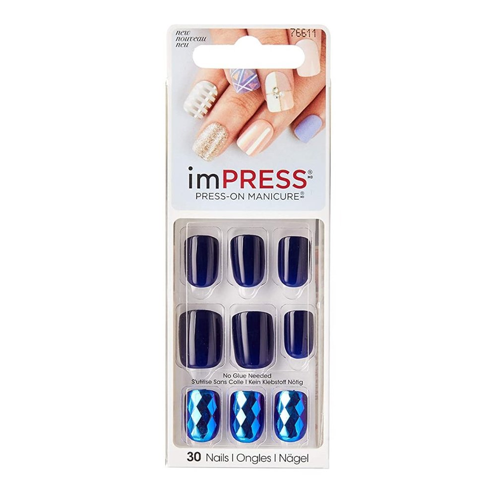 172.  Kiss ImPress Press-on Manicure Nails, model: Beautiful life - 76611